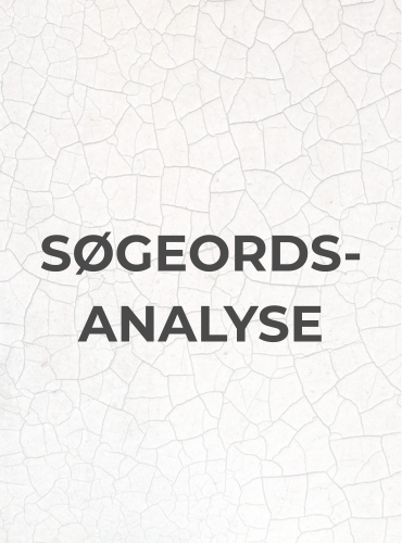 Søgeanalyse kort som del af SEO-pyramiden