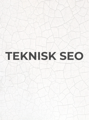 Teknisk SEO kort som del af SEO-pyramiden